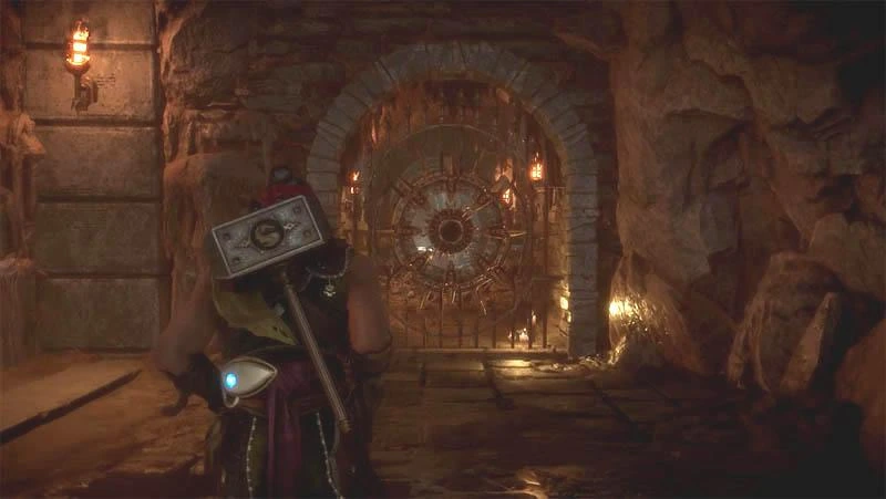 Elder God puzzle in MK11 Krypt with amulet mechanism
